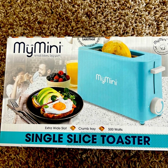 Kitchen Single Slice Toaster Teal Poshmark